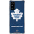 NHL Toronto Maple Leafs Distressed Galaxy S20 FE Clear Case