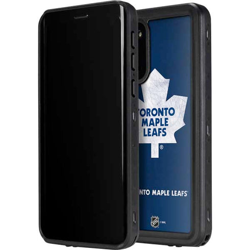 NHL Toronto Maple Leafs Distressed Galaxy S20 Plus Waterproof Case