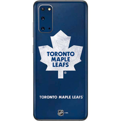 NHL Toronto Maple Leafs Distressed Galaxy S20 Skin