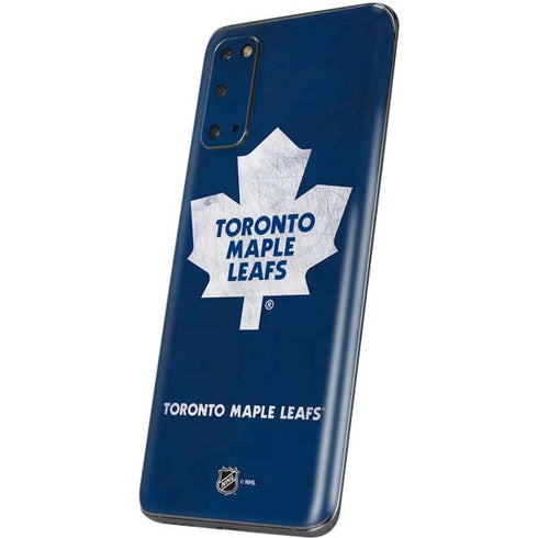 NHL Toronto Maple Leafs Distressed Galaxy S20 Skin