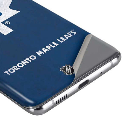 NHL Toronto Maple Leafs Distressed Galaxy S20 Skin