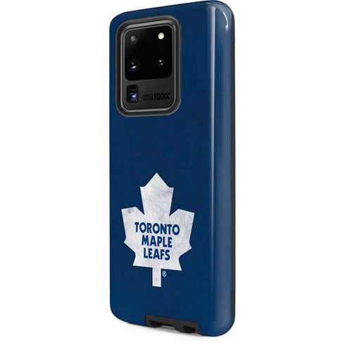 NHL Toronto Maple Leafs Distressed Galaxy S20 Ultra 5G Pro Case