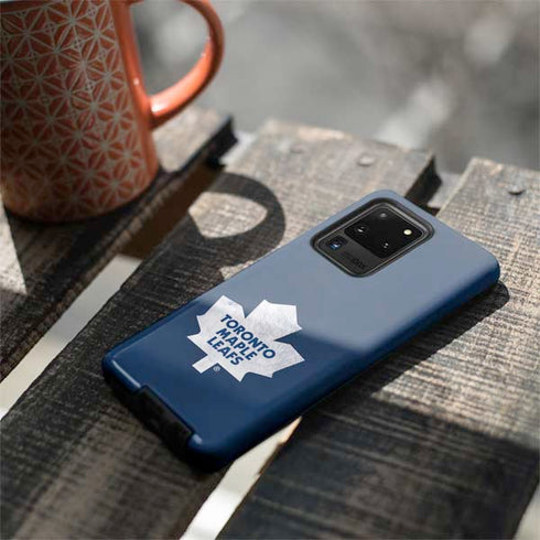 NHL Toronto Maple Leafs Distressed Galaxy S20 Ultra 5G Pro Case