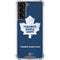 NHL Toronto Maple Leafs Distressed Galaxy S21 5G Clear Case