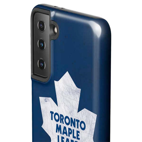 NHL Toronto Maple Leafs Distressed Galaxy S21 Plus 5G Pro Case
