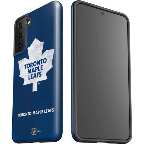 NHL Toronto Maple Leafs Distressed Galaxy S21 Plus 5G Pro Case