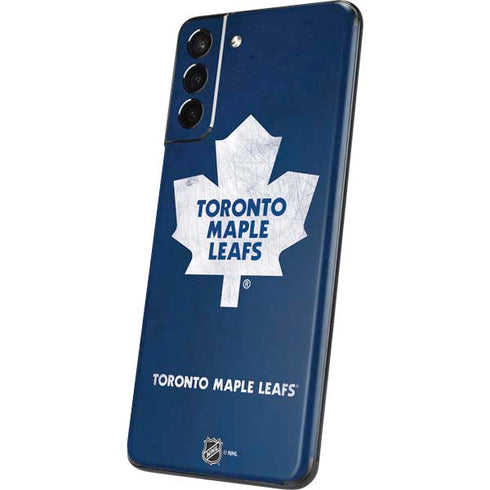 NHL Toronto Maple Leafs Distressed Galaxy S21 Plus 5G Skin