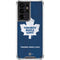 NHL Toronto Maple Leafs Distressed Galaxy S21 Ultra 5G Clear Case