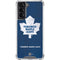 NHL Toronto Maple Leafs Distressed Galaxy S22 Clear Case
