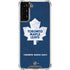NHL Toronto Maple Leafs Distressed Galaxy S22 Plus Clear Case