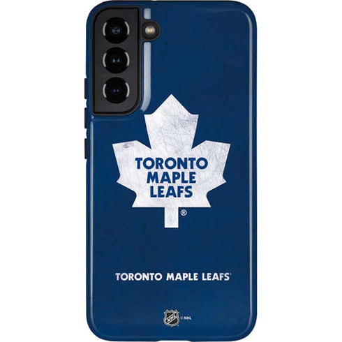 NHL Toronto Maple Leafs Distressed Galaxy S22 Plus Pro Case