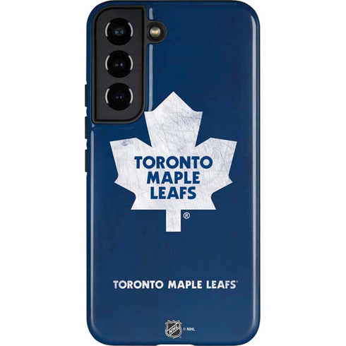NHL Toronto Maple Leafs Distressed Galaxy S22 Pro Case