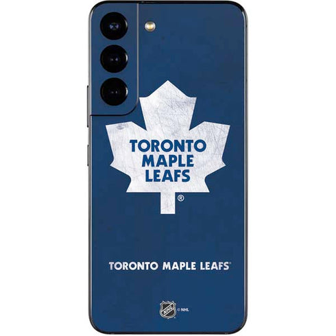NHL Toronto Maple Leafs Distressed Galaxy S22 Skin