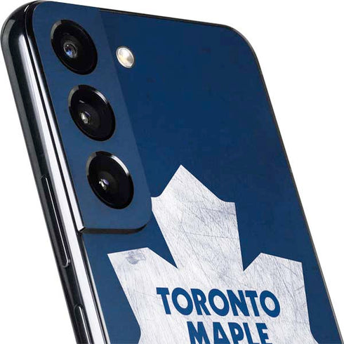 NHL Toronto Maple Leafs Distressed Galaxy S22 Skin