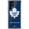 NHL Toronto Maple Leafs Distressed Galaxy S22 Ultra Clear Case