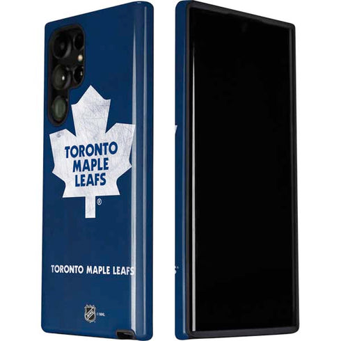 NHL Toronto Maple Leafs Distressed Galaxy S22 Ultra Pro Case