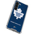 NHL Toronto Maple Leafs Distressed Galaxy S23 Clear Case