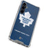 NHL Toronto Maple Leafs Distressed Galaxy S23 FE Clear Case