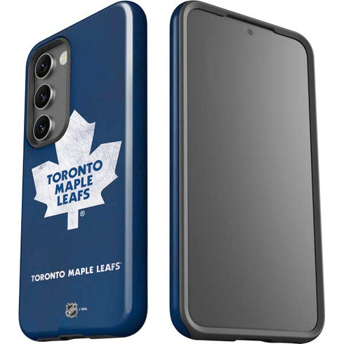 NHL Toronto Maple Leafs Distressed Galaxy S23 Pro Case