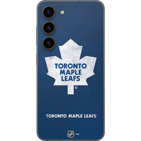 NHL Toronto Maple Leafs Distressed Galaxy S23 Skin