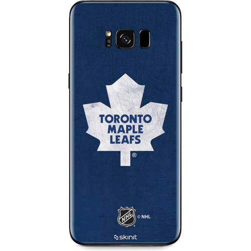 NHL Toronto Maple Leafs Distressed Galaxy S8 Plus Skin