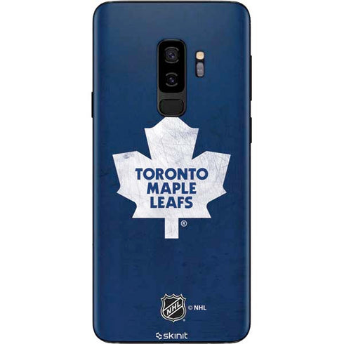 NHL Toronto Maple Leafs Distressed Galaxy S9 Plus Skin