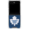 NHL Toronto Maple Leafs Distressed Galaxy Z Flip5 5G Clear Case