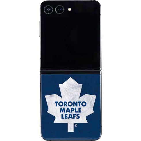 NHL Toronto Maple Leafs Distressed Galaxy Z Flip5 5G Skin