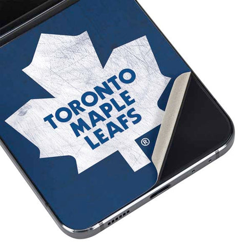 NHL Toronto Maple Leafs Distressed Galaxy Z Flip5 5G Skin