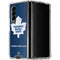 NHL Toronto Maple Leafs Distressed Galaxy Z Fold4 5G Clear Case