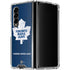 NHL Toronto Maple Leafs Distressed Galaxy Z Fold4 5G Clear Case