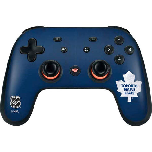 NHL Toronto Maple Leafs Distressed Google Stadia Controller Skin
