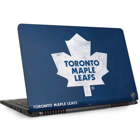 NHL Toronto Maple Leafs Distressed Dell Inspiron Skin