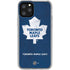 NHL Toronto Maple Leafs Distressed iPhone 11 Pro Clear Case
