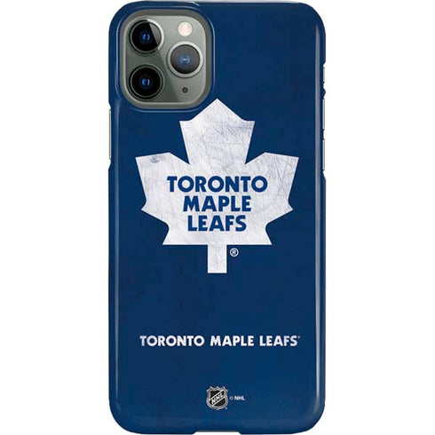 NHL Toronto Maple Leafs Distressed iPhone 11 Pro Lite Case