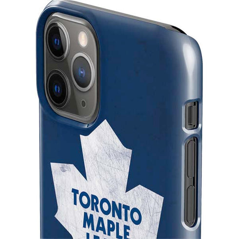 NHL Toronto Maple Leafs Distressed iPhone 11 Pro Lite Case