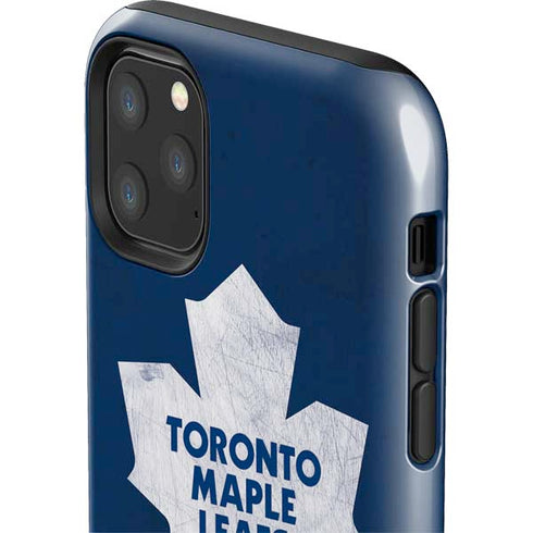 NHL Toronto Maple Leafs Distressed iPhone 11 Pro Max Impact Case