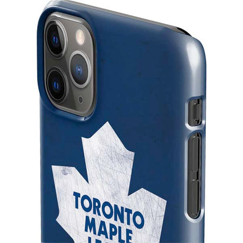 NHL Toronto Maple Leafs Distressed iPhone 11 Pro Max Lite Case