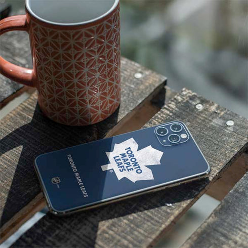 NHL Toronto Maple Leafs Distressed iPhone 11 Pro Max Skin