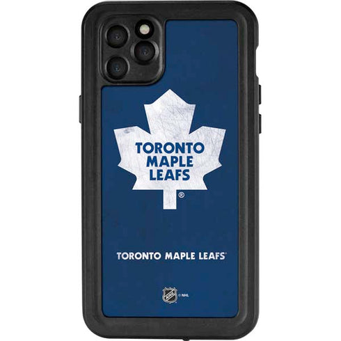 NHL Toronto Maple Leafs Distressed iPhone 11 Pro Max Waterproof Case