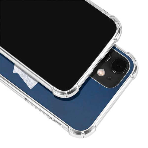 NHL Toronto Maple Leafs Distressed iPhone 12 Clear Case