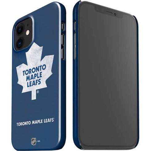 NHL Toronto Maple Leafs Distressed iPhone 12 Mini Lite Case