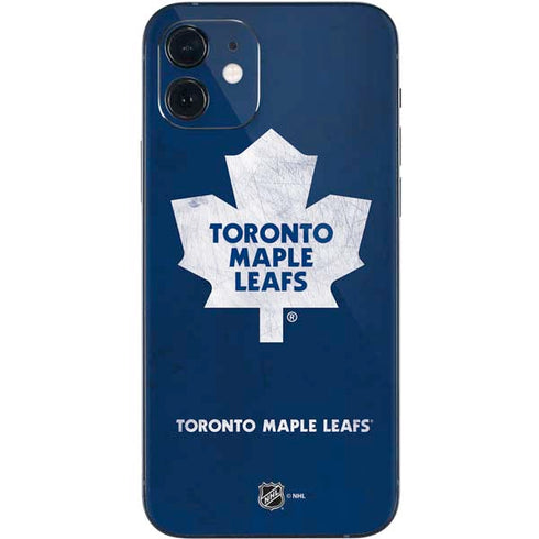 NHL Toronto Maple Leafs Distressed iPhone 12 Mini Skin