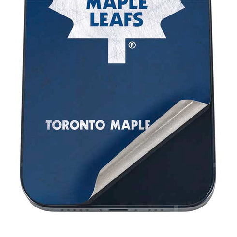 NHL Toronto Maple Leafs Distressed iPhone 12 Mini Skin