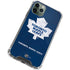 NHL Toronto Maple Leafs Distressed iPhone 12 Pro Clear Case