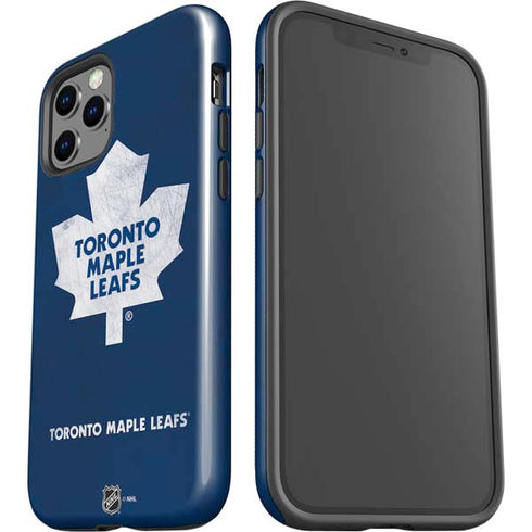 NHL Toronto Maple Leafs Distressed iPhone 12 Pro Impact Case