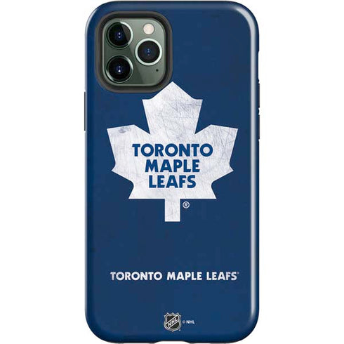 NHL Toronto Maple Leafs Distressed iPhone 12 Pro Max Impact Case