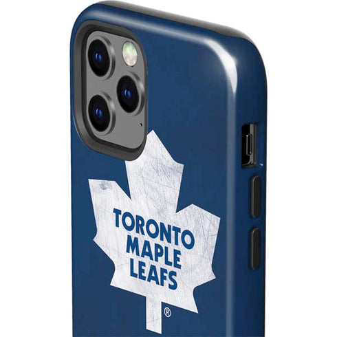 NHL Toronto Maple Leafs Distressed iPhone 12 Pro Max Impact Case