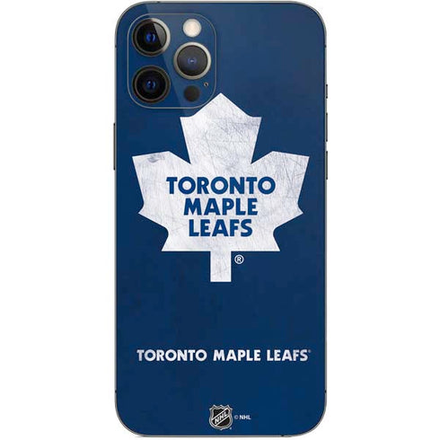 NHL Toronto Maple Leafs Distressed iPhone 12 Pro Max Skin