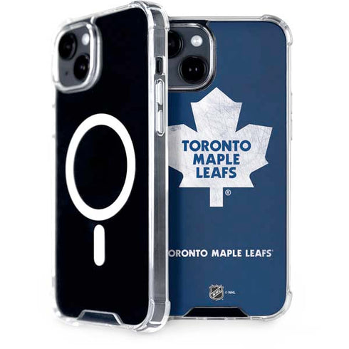 NHL Toronto Maple Leafs Distressed iPhone 13 MagSafe Case